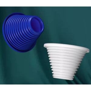 แหวนซีลท่อระบายน้ำซิลิโคน ฝาครอบปิดผนึกท่อน้ำ ป้องกันกลิ่น เชื่อมต่อท่อยืดสไลด์ กันแมลง สำหรับห้องครัว ห้องน้ำ