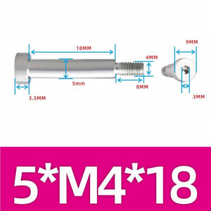 โชว์เดอร์โบลท์หัวจม สกรูไหล่ซ็อกเก็ตหกเหลี่ยม สเตนเลส 304 M3 M4 M5 M6 M8 M10 M12 น็อตสกรูโชว์เดอร์โบลท์