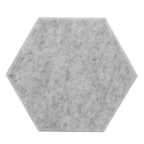 แผ่นกันเสียง แผ่นซับเสียง (ราคาต่อ1ชิ้น) ดูดซับเสียง มีกาวในตัว Acoustic Foam ทรงหกเหลี่ยม 30*26cm สําหรับติดผนัง