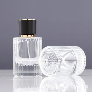ขวดน้ำหอม (ขวดแก้ว) เรียบหรู  หัวสเปรย์ ปริมาณบรรจุ 10/30/50ML