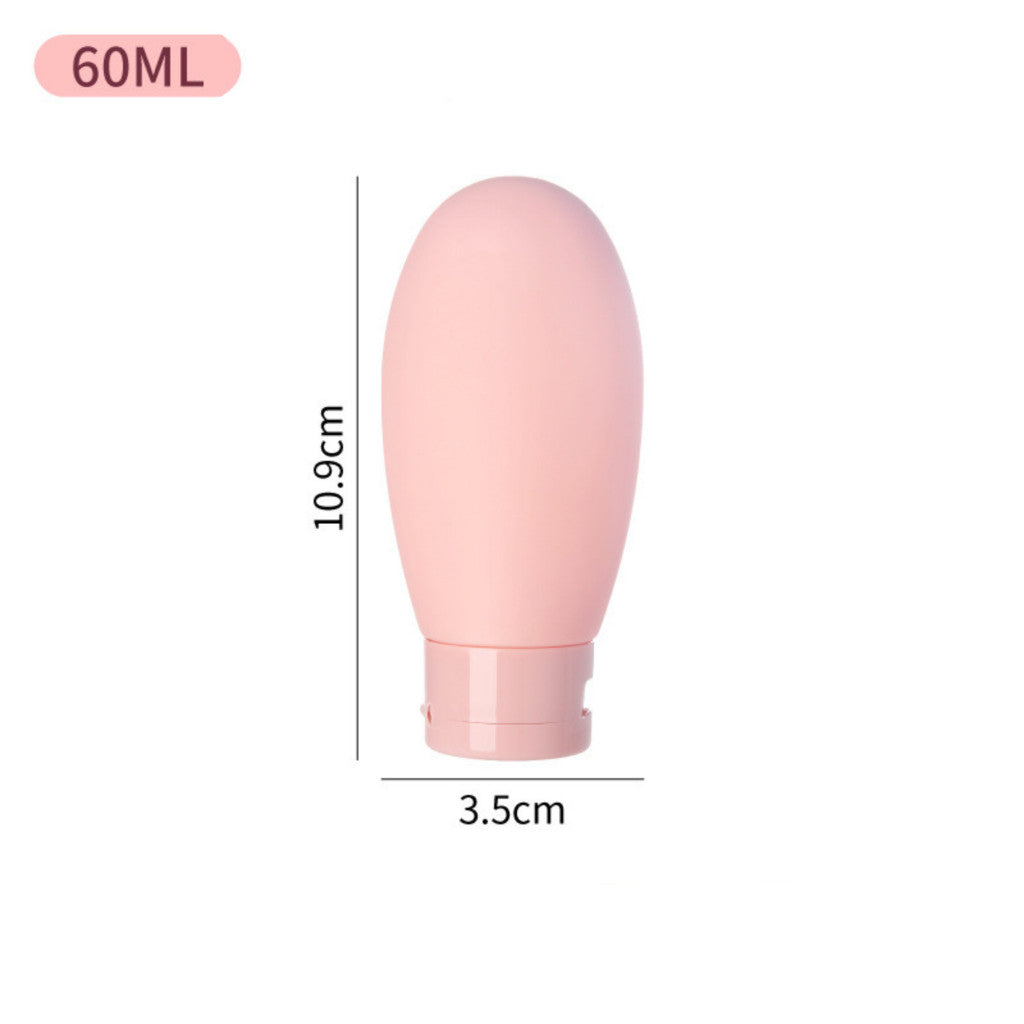 ขวดรีฟิลหลอดแบ่งครีมขนาด 60ml สำหรับพกพาใส่โลชั่น แชมพู ครีมกันแดดเหมาะสำหรับการเดินทางประหยัดเนื้อที่