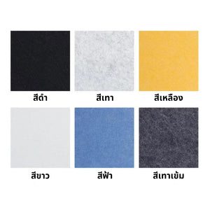 แผ่นกันเสียง แผ่นซับเสียง (ราคาต่อ1ชิ้น) ดูดซับเสียง มีกาวในตัว Acoustic Foam ทรงหกเหลี่ยม 30*26cm สําหรับติดผนัง