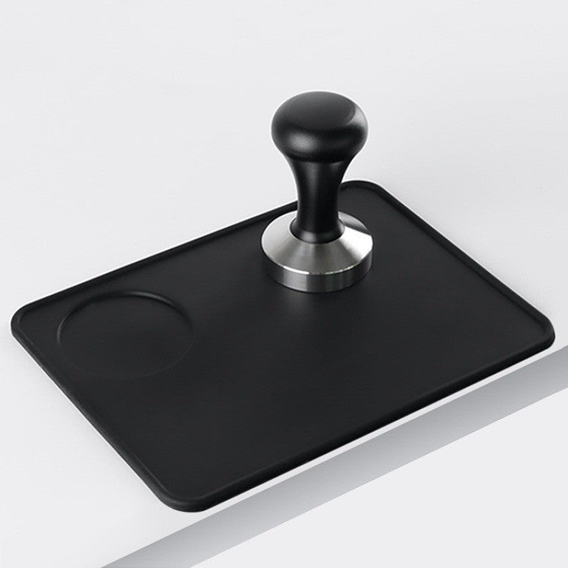 ยางรองแทมเปอร์ ยางรองกดกาแฟ รองแทมเปอร์เข้ามุม ซิลิโคนรองแทมเปอร์ แผ่นยางรองแทมเปอร์ Coffee Tamper Mat