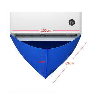 ผ้าใบล้างแอร์ ขนาด2x3 ม. ล้างแอร์ขนาด9000-24000 BTU ผ้าคลุมล้างแอร์ ถุงล้างแอร์บ้าน กันน้ำ100%