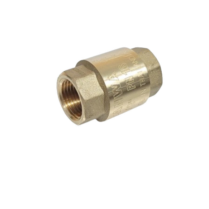 SANWA ซันวา สปริงเช็ควาล์ว (ทองเหลือง) วาล์วกันย้อน Spring Check Valve