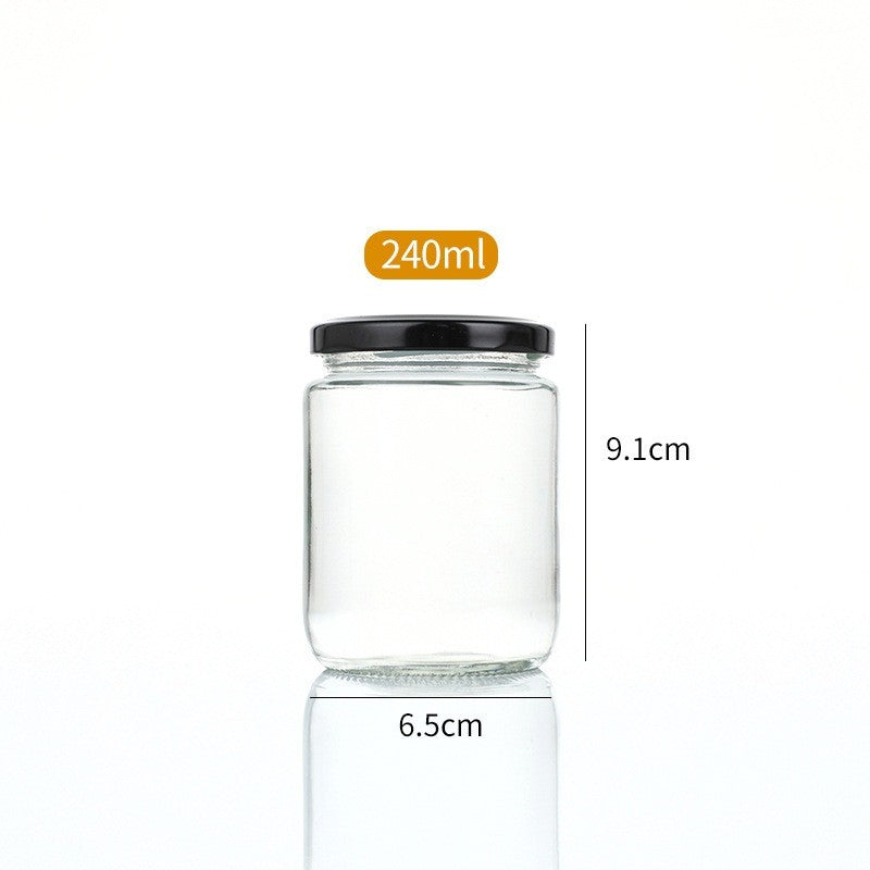 โหลแก้วใสฝาเกลียวสุญญากาศ ซีลแน่น ป้องกันความชื้นและฝุ่นละออง ดีไซน์มินิมอล แข็งแรง ทนทาน เหมาะกับงานจัดเก็บทั่วไป