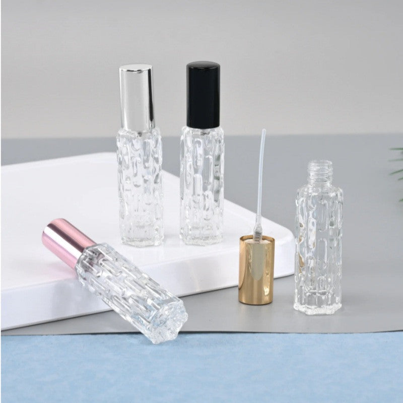 ขวดน้ำหอม (ขวดแก้ว) เรียบหรู  หัวสเปรย์ ปริมาณบรรจุ 10/30/50ML