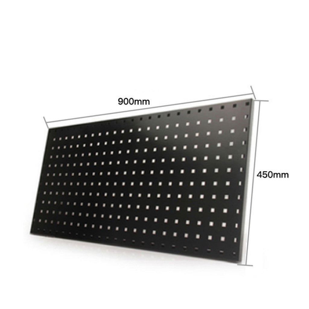 แผ่นวางของติดผนัง กระดานแขวนของ Pegboard แผ่นใหญ่ วางของมากขึ้น ใช้วางของใช้ ตกแต่งผนังได้