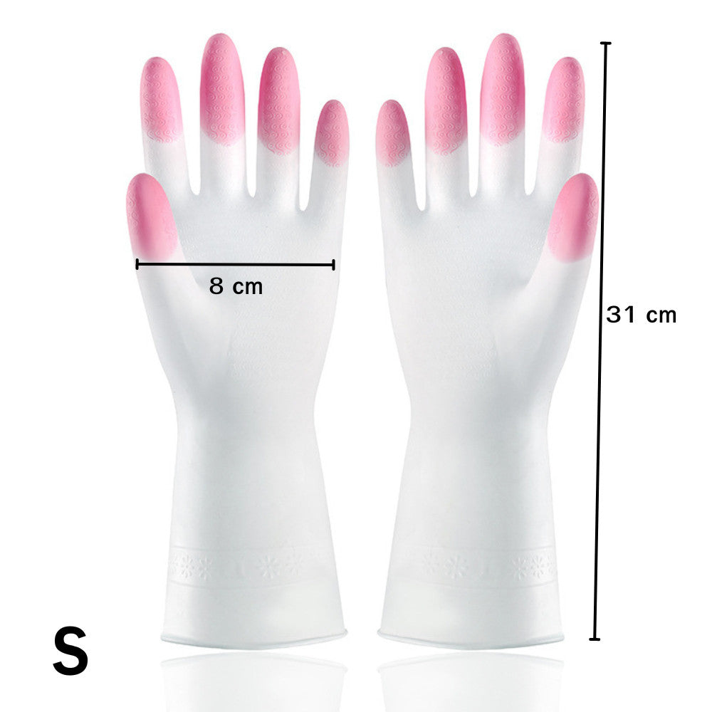 ถุงมือยาง  โคนยาว ถุงมือ อเนกประสงค์ ปลอดภัยต่อผิว สวมใส่สบาย