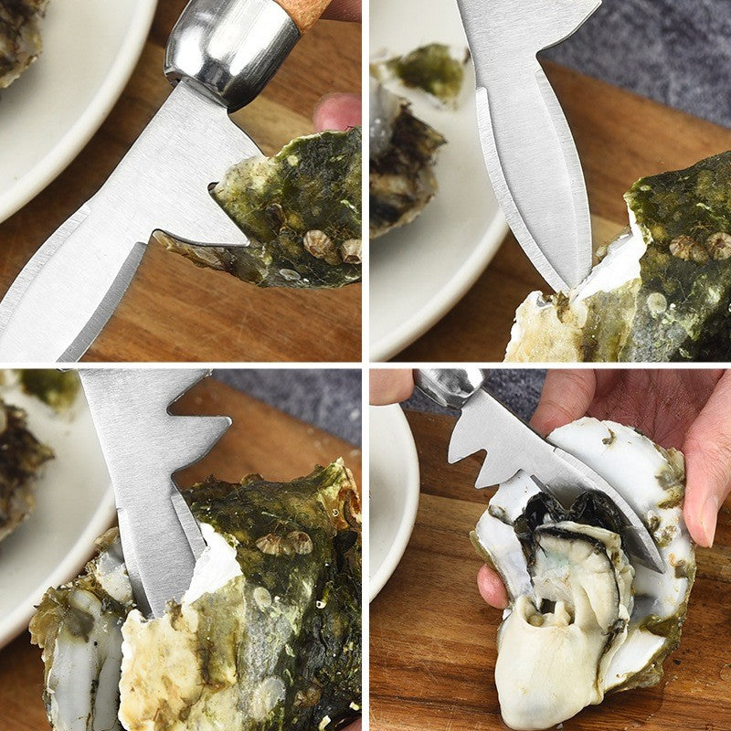 มีดเปิดฝาหอย มีดแกะหอยนางรม ที่แกะหอยแครง ที่แกะหอย oyster knife แกะเปลือกหอย ที่แงะหอย