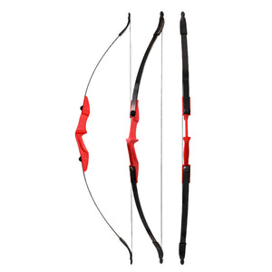 คันธนู Recurve Moon พร้อมขาตั้งลูกธนูคู่ ใช้งานได้ทั้งมือซ้ายและขวา เหมาะสำหรับนักธนูทั้งมือใหม่และมือโปร