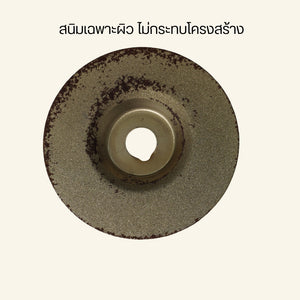 ใบเจียรคาร์ไบด์ นิยมใช้ในงานช่างหลากหลายโดยเฉพาะในเครื่องมือตัดหรือเจาะ เช่น ดอกสว่าน ใบเลื่อย ใช้งานทนทานและคม (หลุดQC)