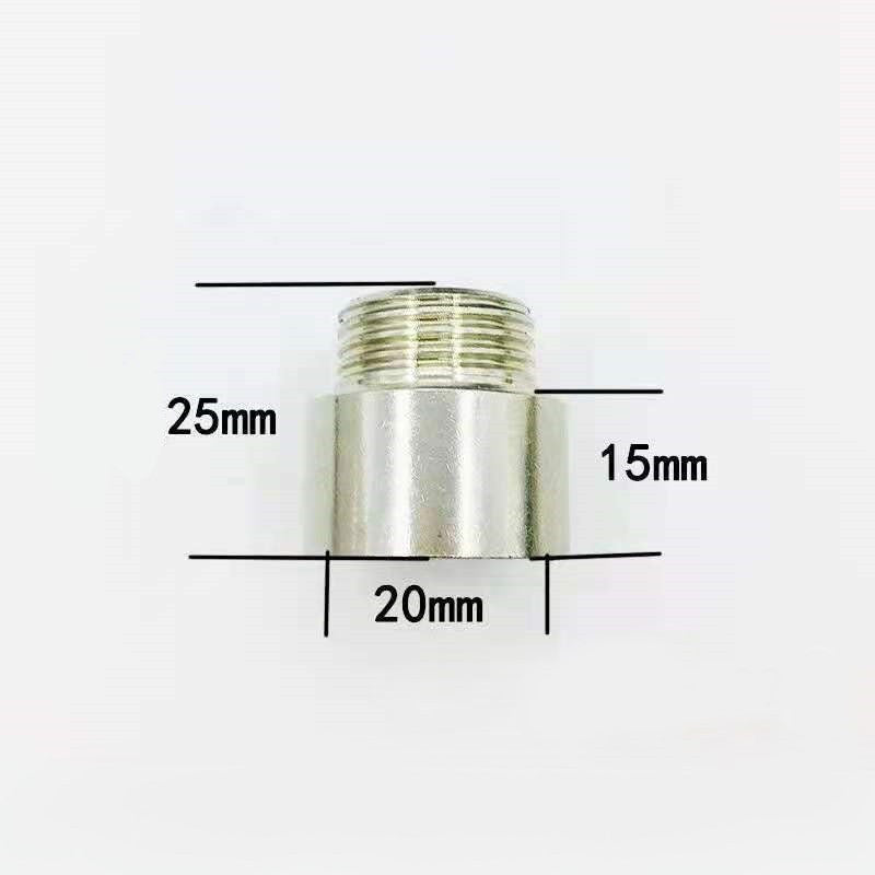 หัวแปลงก๊อก ข้อต่อแปลงเกลียวขนาด 1/2"(4 หุน) อะแดปเตอร์แปลงก๊อกน้ำ เกลียวใน-เกลียวนอก ราคา 1 ชิ้น