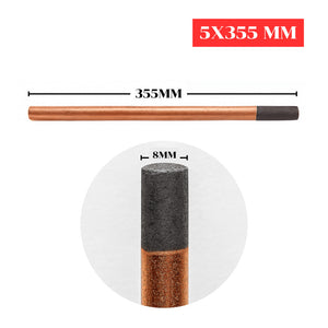ลวดเชื่อมเก๊าจ์ Air Arc Gouging ลวดคาร์บอนทองแดง ใช้ลมเป่าเศษ เซาะแนวรอยเชื่อม งานเหล็ก ทนความร้อนสูง