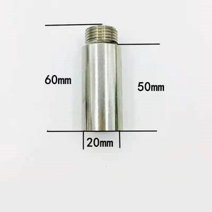 หัวแปลงก๊อก ข้อต่อแปลงเกลียวขนาด 1/2"(4 หุน) อะแดปเตอร์แปลงก๊อกน้ำ เกลียวใน-เกลียวนอก ราคา 1 ชิ้น