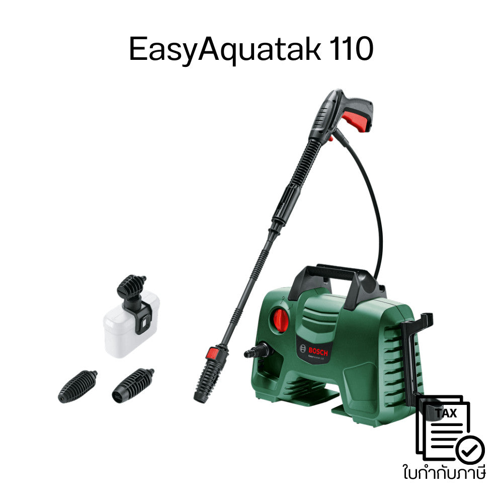 Pre-Order เครื่องฉีดน้ำแรงดันสูง EasyAquatak 110 กะทัดรัด พกพาง่าย ใช้ล้างรถ ล้างพื้น ล้างคราบสกปรกได้อย่างมีประสิทธิภาพ