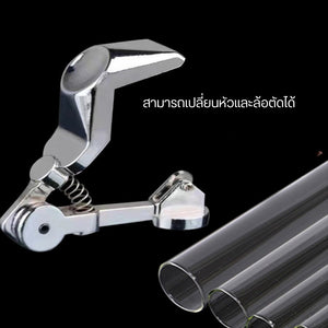 เครื่องตัดท่อแก้ว อุปกรณ์ตัดกระจก ดัดแปลงให้ตัดหลอดแก้วขนาดเล็ก ใช้งานง่าย สามารถเปลี่ยนหัวและล้อตัดได้