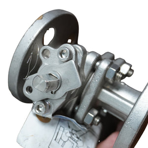 KITZบอลวาล์วหน้าแปลน  สแตนเลส 304 ขนาด 1/2''-2'' นิ้ว มาตรฐาน