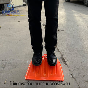 พลั่วพลาสติก อเนกประสงค์ มีความหนาพิเศษอย่างดี ไม่แตกหักง่าย คงทนต่อการใช้งาน