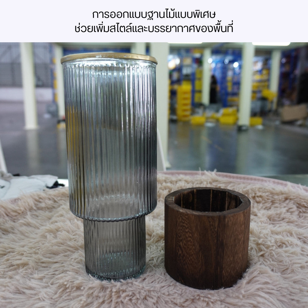 แจกันดอกไม้นอร์ดิก แจกันแฮนด์เมดที่หรูหรา เรียบง่ายและสร้างสรรค์ การตกแต่งบ้านโต๊ะรับประทานอาหาร ชั้นวางของ ห้องนั่งเล่น