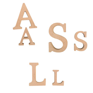 ตัวอักษรไม้ A-Z สำหรับตกแต่งบ้าน ตัวอักษรไม้แขวนตกแต่งบ้าน ตัวอักษรไม้ตั้งได้