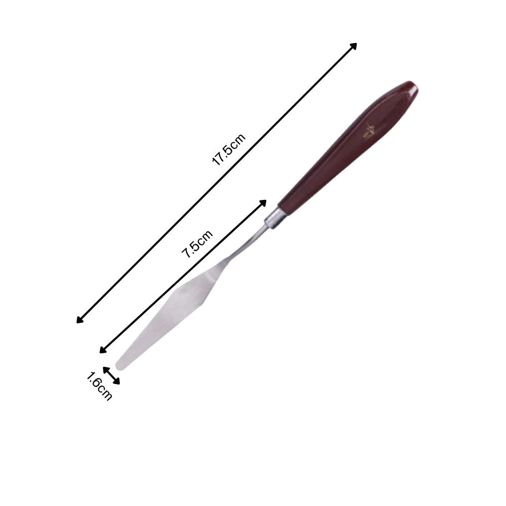 ชุดเกรียงปาดสี เกรียงผสมสีเพ้นท์สี เกรียงสีน้ำมัน เกรียงศิลปะ Art Painting Knifes เกียงปาดสีปลายแหลม ชุด 5 ชิ้น
