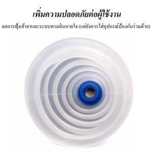 ที่ครอบดอกสว่านกันฝุ่น ปลอกซิลิโคนใส สำหรับงานเจาะคอนกรีต ลดฝุ่นกระจาย ป้องกันเลอะพื้นและผนัง