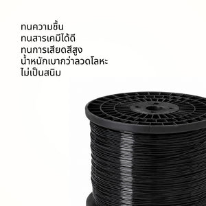 ลวดพลาสติก PET สำหรับเครื่องรัดกล่อง แข็งแรง ทนแรงดึงสูง เหนียว ไม่ขาดง่าย