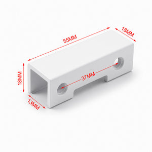 คลิปหนีบกระจกอลูมิเนียม แคลมป์ยึดกระจก Glass Clamp ตัว L ตัว T ตัว X สำหรับกระจกกั้นห้อง ชั้นวางกระจก ตู้โชว์ แข็งแรง