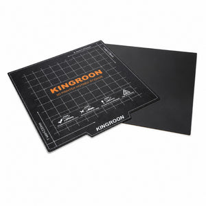 แผ่นรองพิมพ์ 3D แม่เหล็ก PEI Build Surface สำหรับเครื่องพิมพ์ 3D ถอดง่าย กันงอ ยึดเกาะดี