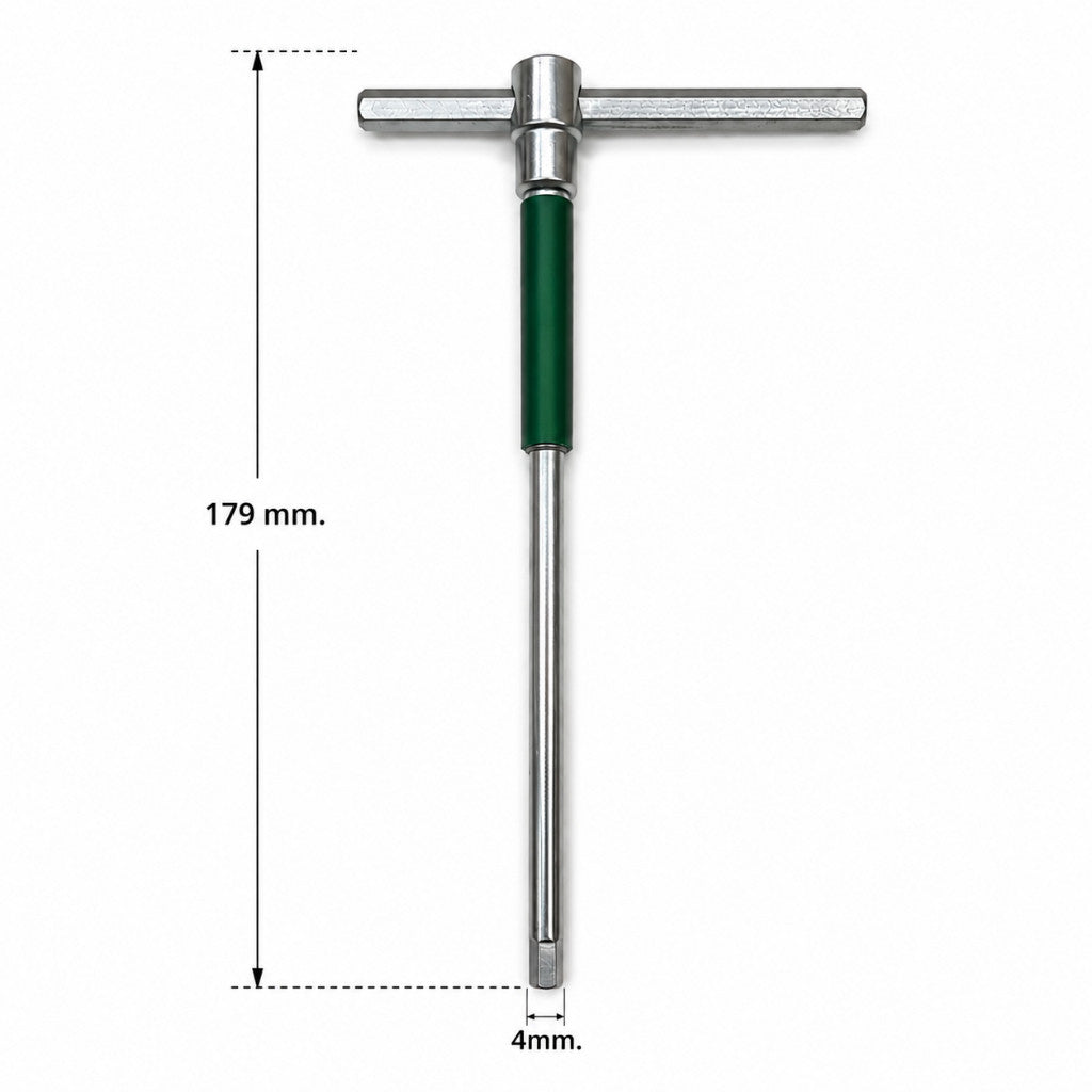 บล็อกตัวทีหกเหลี่ยม T-Handle Hex Key ประแจตัวที ก้านเลื่อน ปรับได้ 3 ระดับ ขันน็อตหกเหลี่ยม แรงบิดสูง ใช้งานแบบ T และ L