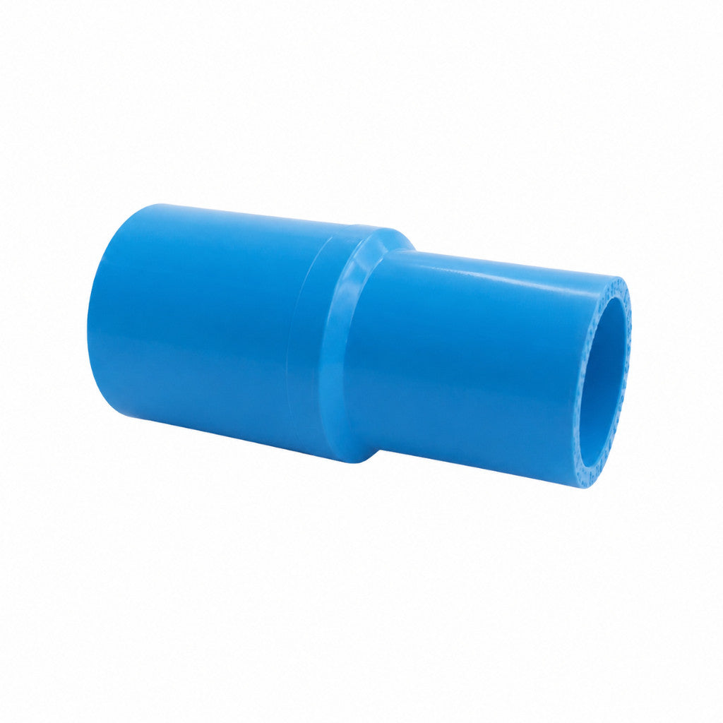 SCG ข้อลดตรง PVC สีฟ้า ข้อต่อลดขนาดท่อประปา 3/4x1/2 นิ้ว และ 1x1/2 นิ้ว มาตรฐาน SCG