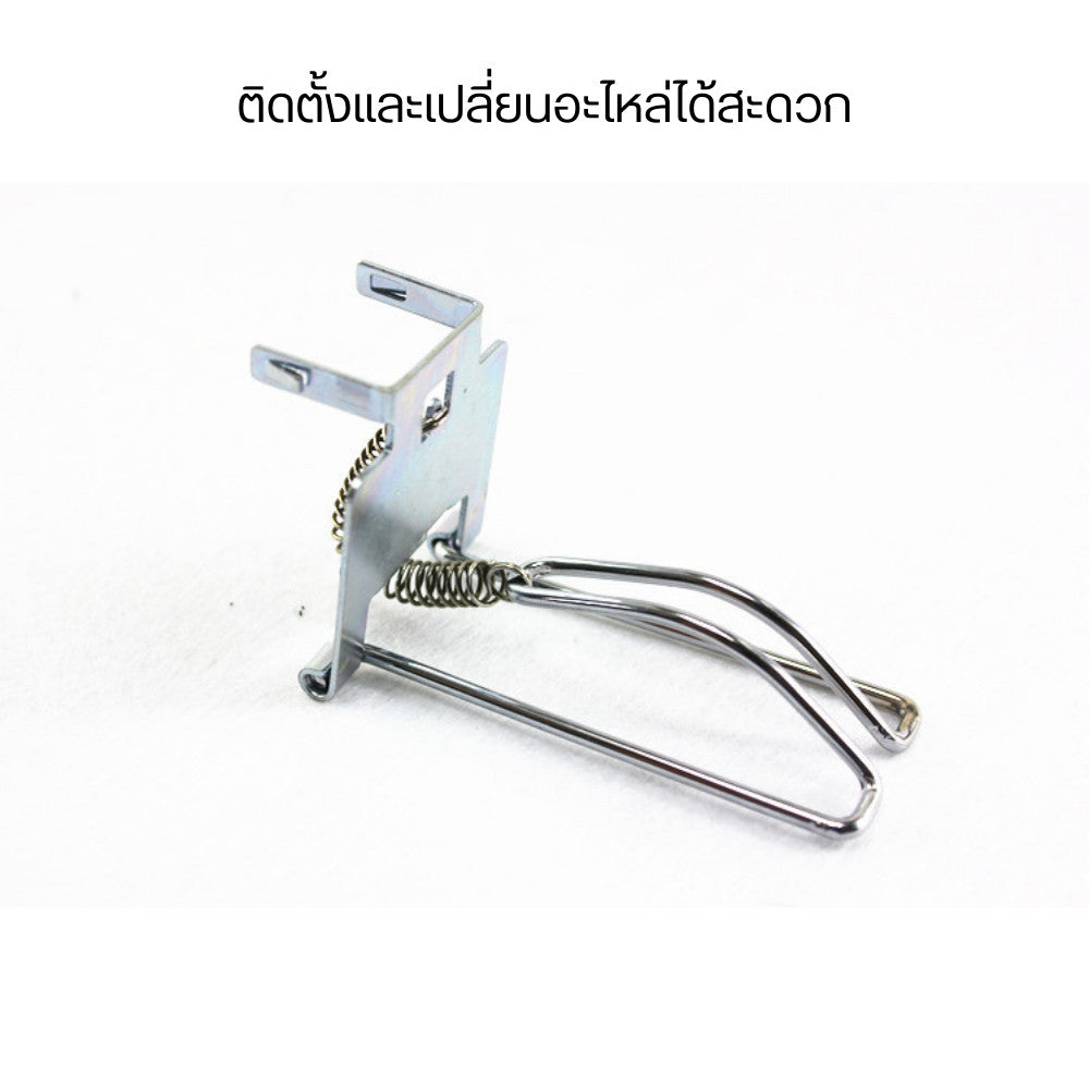 คลิปกดธนาบัตร มีสปริงช่วยกดธนบัตรแน่น ไม่หลุดง่าย ใช้งานสะดวก รองรับการกดธนบัตรหลายฉบับได้ในครั้งเดียว