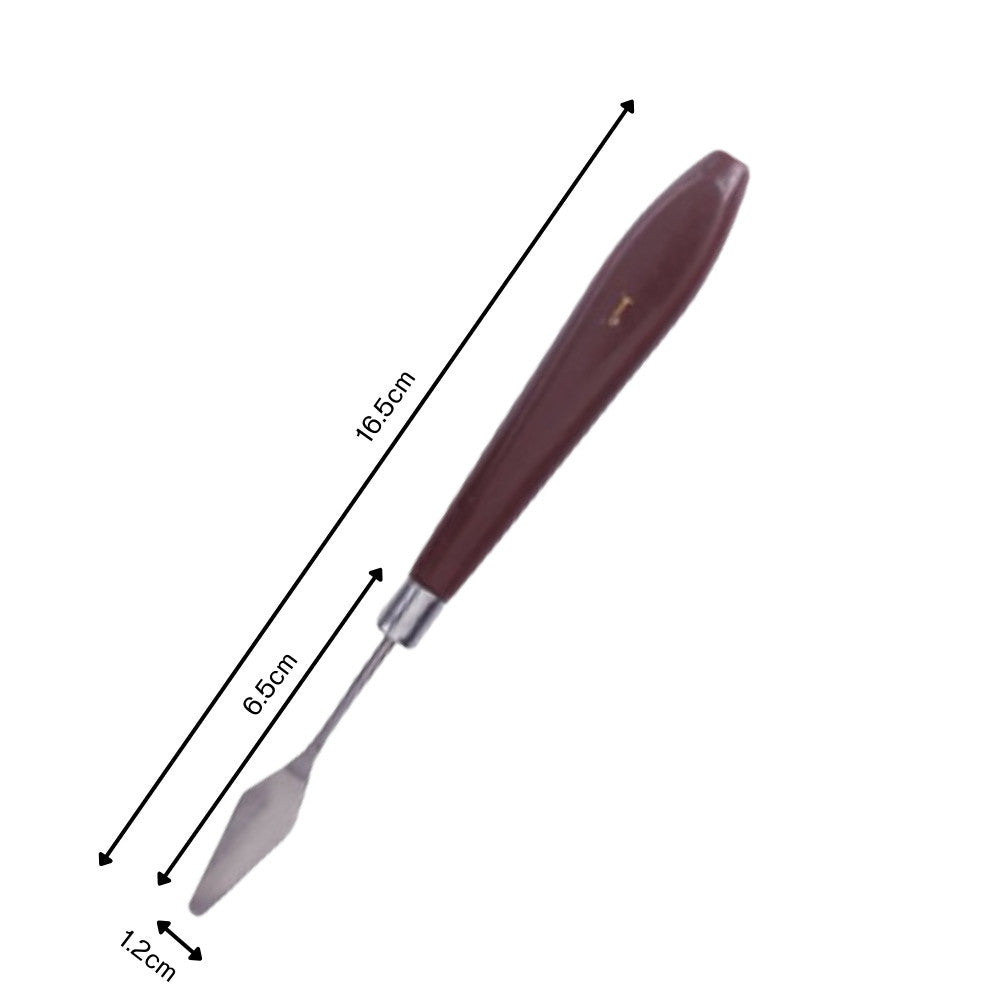 ชุดเกรียงปาดสี เกรียงผสมสีเพ้นท์สี เกรียงสีน้ำมัน เกรียงศิลปะ Art Painting Knifes เกียงปาดสีปลายแหลม ชุด 5 ชิ้น