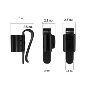 ที่หนีบสายยางตู้ปลา คลิปหนีบท่อ ล็อกสายยางตู้ปลาน้ำ Aquarium Hose Holder อุปกรณ์ยึดท่อ 8-16mm