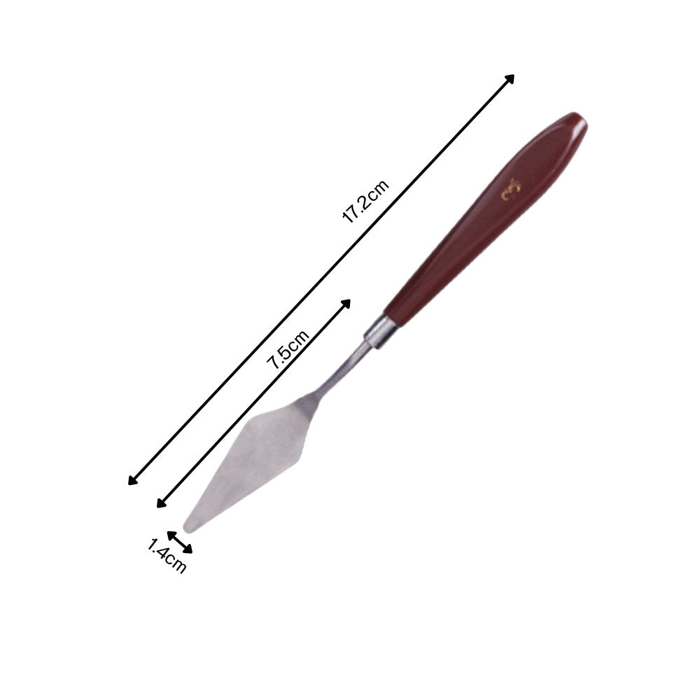ชุดเกรียงปาดสี เกรียงผสมสีเพ้นท์สี เกรียงสีน้ำมัน เกรียงศิลปะ Art Painting Knifes เกียงปาดสีปลายแหลม ชุด 5 ชิ้น