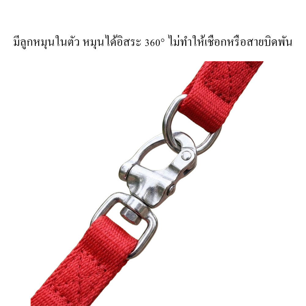 ตะขอลูกหมุนสแตนเลส 316 แข็งแรง รับน้ำหนักดี หมุนลื่น ไม่ติดขัด เหมาะสำหรับงานเกี่ยวเชือก สายลาก สายสลิง งานอเนกประสงค์