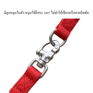 ตะขอลูกหมุนสแตนเลส 316 แข็งแรง รับน้ำหนักดี หมุนลื่น ไม่ติดขัด เหมาะสำหรับงานเกี่ยวเชือก สายลาก สายสลิง งานอเนกประสงค์