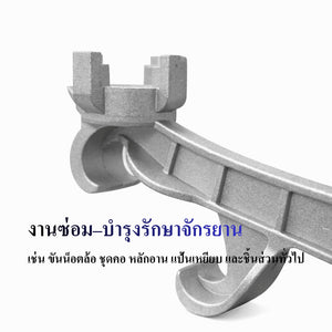 ประแจอเนกประสงค์ ใช้เปิดถังสี ถังน้ำมัน ถังเคมี ด้ามจับถนัดมือ แข็งแรง ใช้งานง่าย เหมาะงานช่างและอุตสาหกรรม
