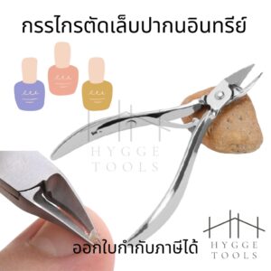 กรรไกรตัดหนัง กรรไกรEagle ปลายโค้งแหลมกรรไกรตัดเล็บปากนกอินทรีย์ สแตนเลส กรรไกรตกแต่งเล็บ