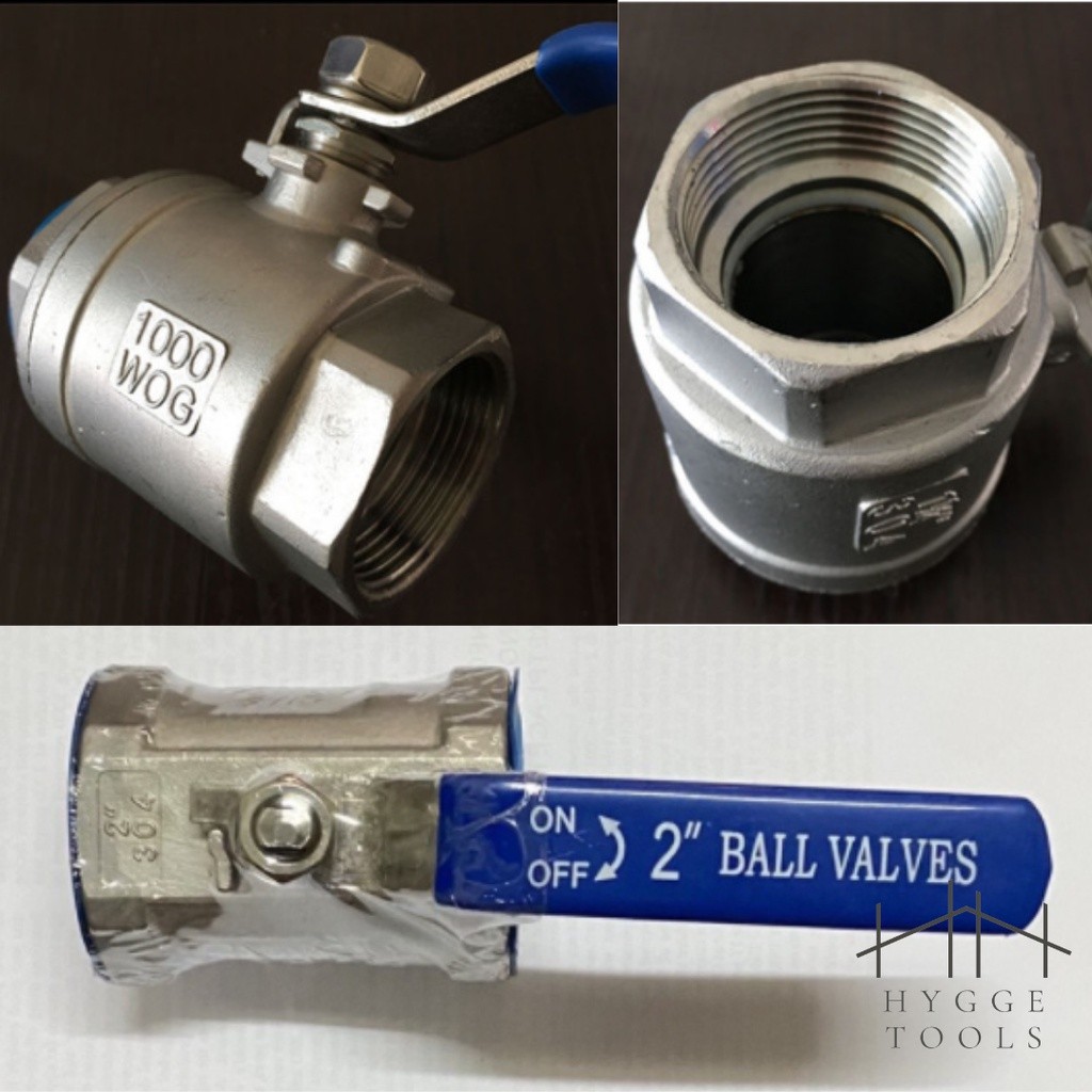 บอลวาล์ว บอลวาล์วสแตนเลส 316 Stainless Ball Valve บอลวาล์ว 1/2"-2" - Image 7