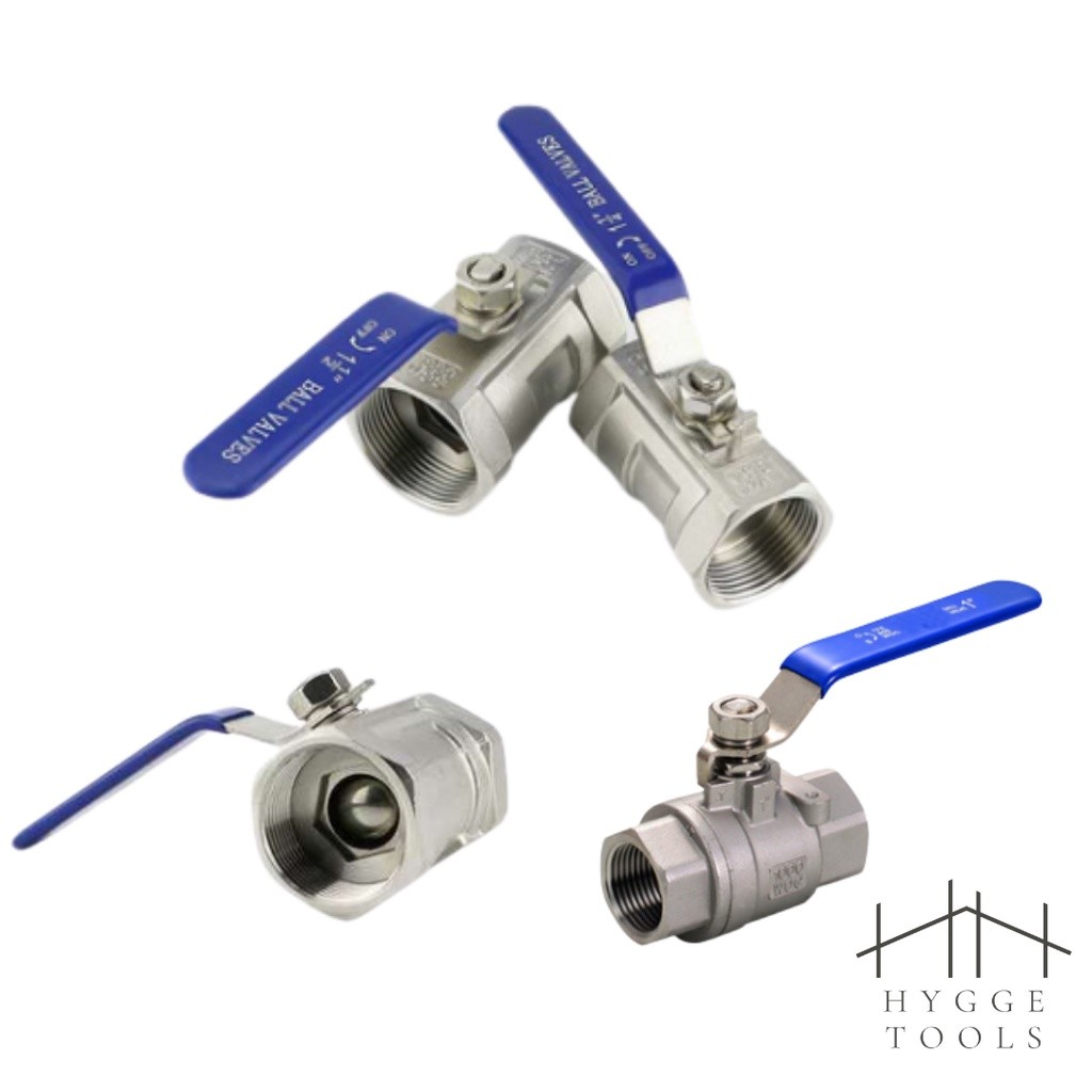 บอลวาล์ว บอลวาล์วสแตนเลส 316 Stainless Ball Valve บอลวาล์ว 1/2"-2" - Image 4