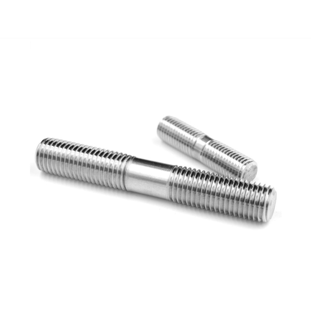 น็อตหลัก สกรู 2 ข้าง สแตนเลส 304 โบลท์ สกรูเกลียว M6, M8, M10, M16, M20 ทนทาน เหมาะสำหรับงานช่างและอุตสาหกรรม - Image 3