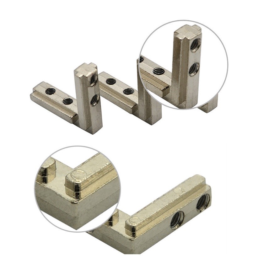ฉาก Inner Bracket สำหรับอลูมิเนียมโปรไฟล์ อลุมิเนียมโปรไฟล์ 2020 3030 4040 4545 - Image 4