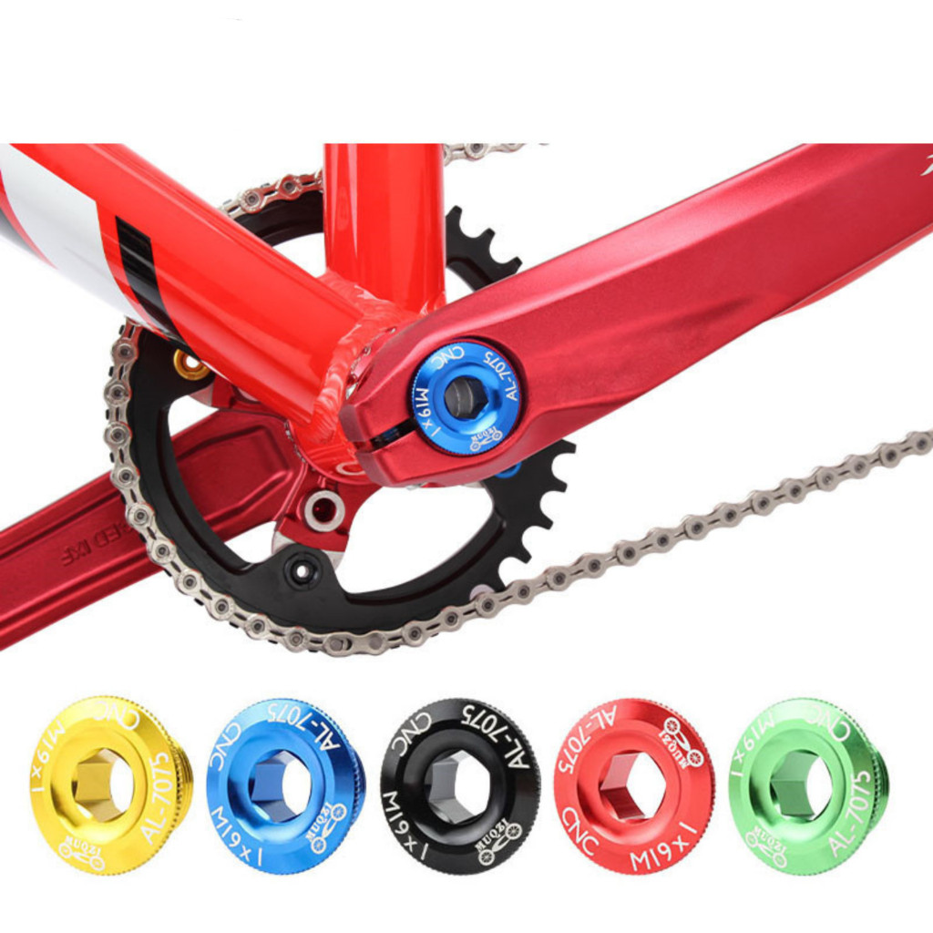 ฝาครอบสกรูจักรยาน กะโหลก ข้อเหวี่ยง สำหรับจักรยานเสือภูเขา Crank ป้องกันฝุ่น แข็งแรง ทนทาน ติดตั้งง่าย เหมาะกับทุกสภาพ - Image 8