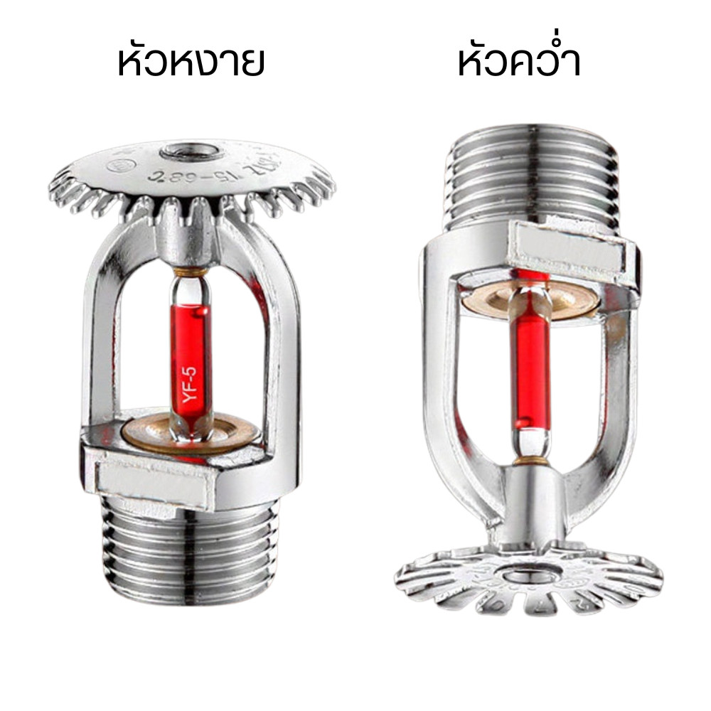 หัวสปริงเกอร์ดับเพลิง ระบบอัตโนมัติ ตรวจจับไฟได้ทันที เสริมความปลอดภัยในอาคาร เพิ่มประสิทธิภาพการดับเพลิง - Image 2
