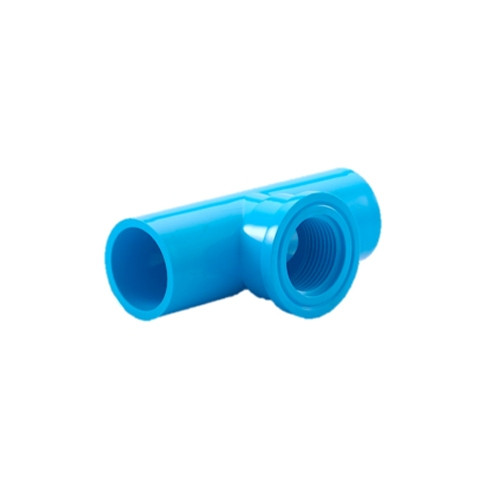 ข้อต่อสามทาง PVC SCG สีฟ้า ขนาด 1/2" 3/4" 1" ทนทานและเบา เหมาะสำหรับการใช้งานประปาและงานเกษตร - Image 2