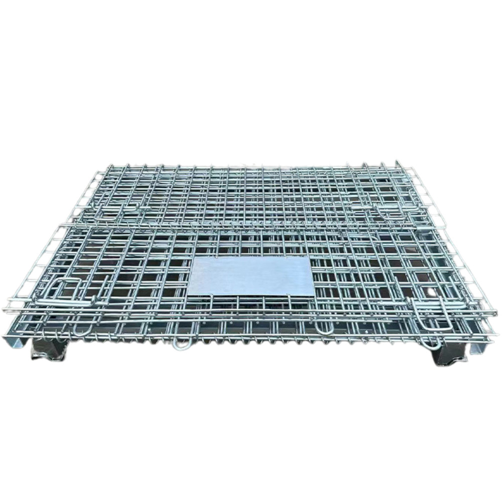 ตะแกรงเหล็กพับได้ แร็คเก็บของ กะบะเหล็ก ขนาด 60 x 80 x 64 ซม ทนทานและสะดวกในการจัดเก็บและพกพา - Image 5
