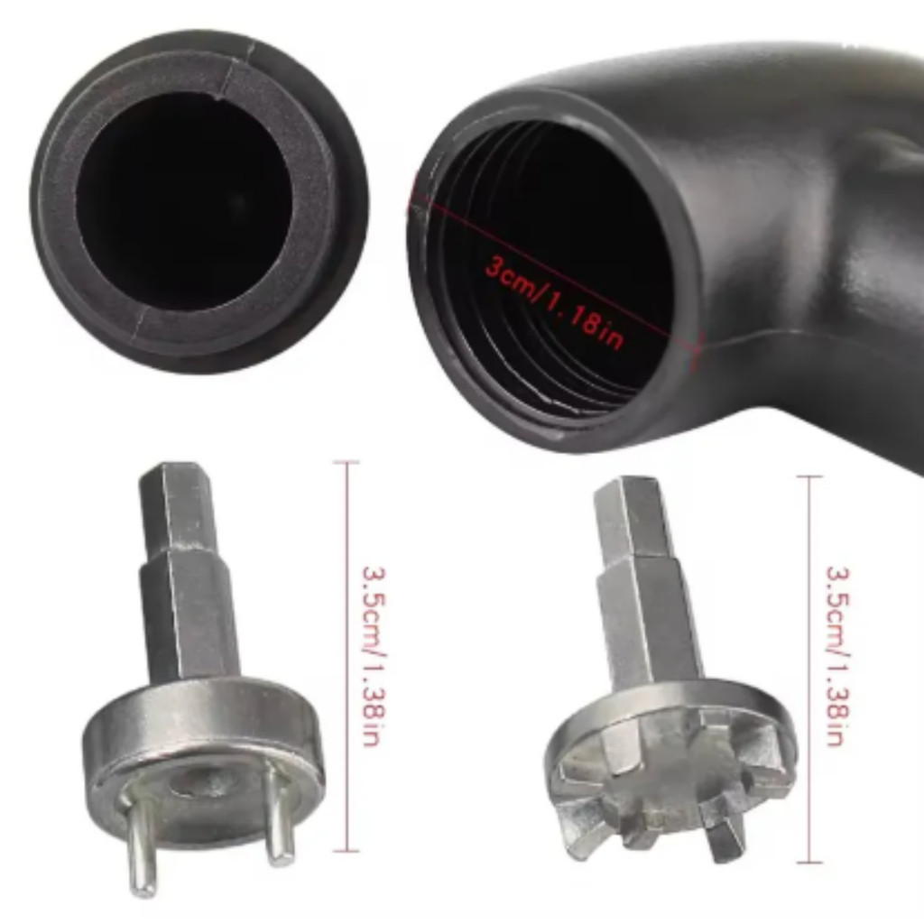 อุปกรณ์ถอด ปุ่มรองเท้ากอล์ฟ remove tool spikes golf shoes all type แข็งแรง ทนทาน พกพาสะดวก - Image 6