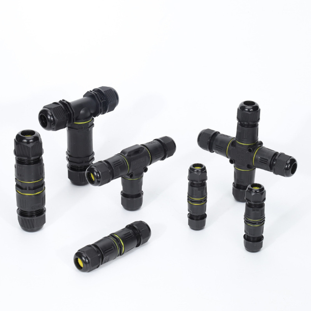 ข้อต่อสายไฟกันน้ำT Connector แบบ 3 ทางสำหรับงานไฟฟ้ากลางแจ้ง งานติดตั้งระบบไฟฟ้า กันน้ำระดับ IP68 ทนแรงดันและความร้อนสูง - Image 4